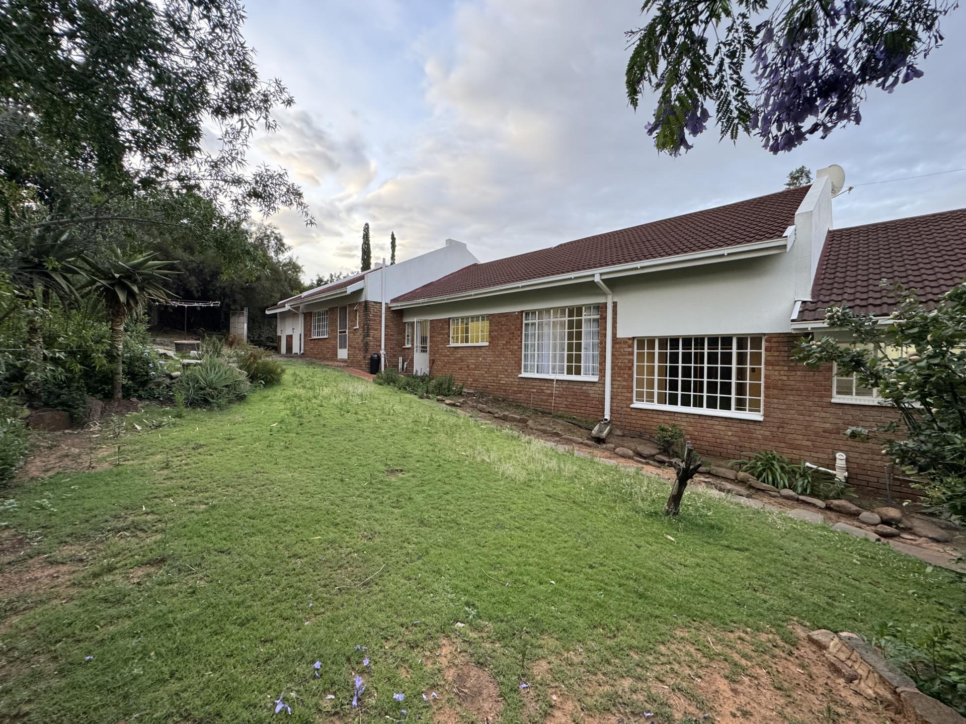 Backyard of property in Pentagon Park 