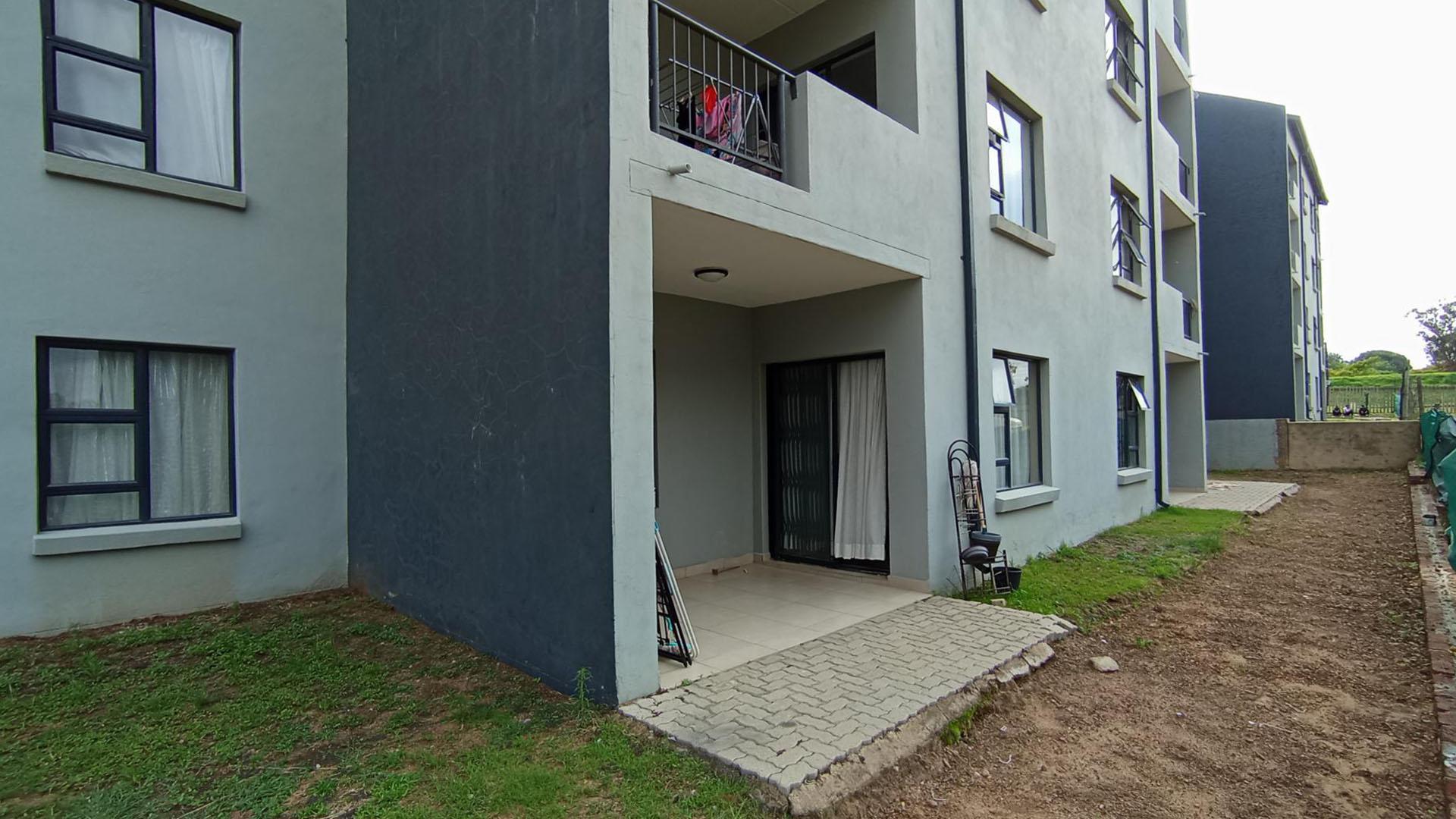 Backyard of property in Glen Austin AH (Midrand)