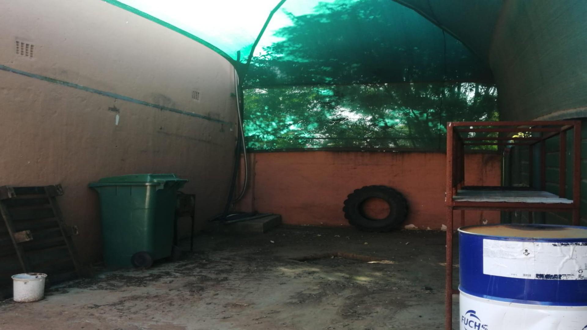 Backyard of property in Greenhills