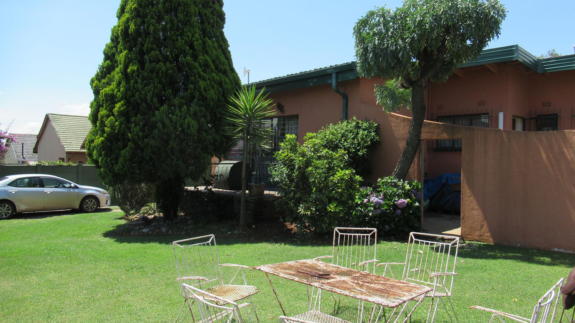 Backyard of property in Greenhills