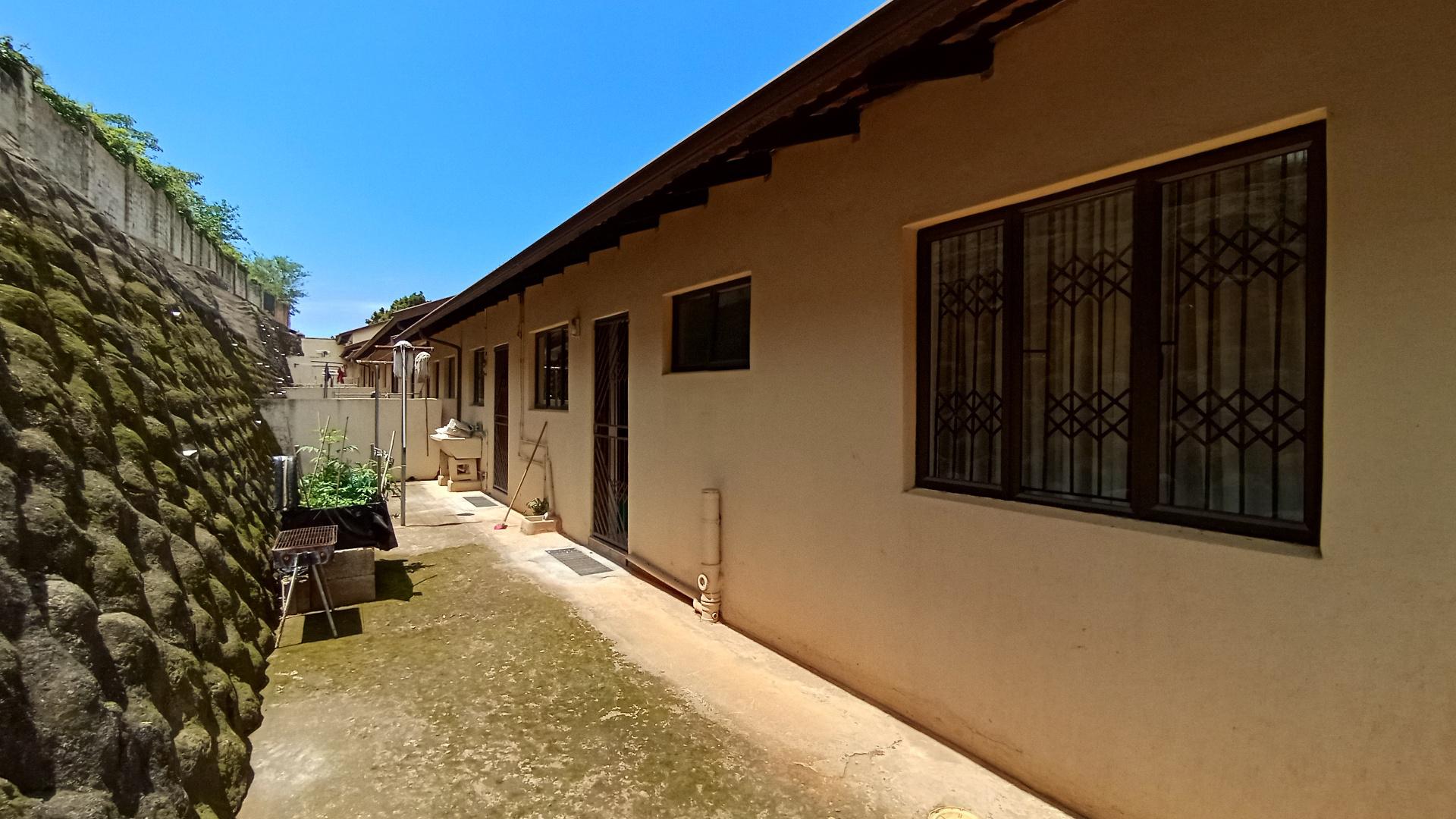 Backyard of property in Amanzimtoti 