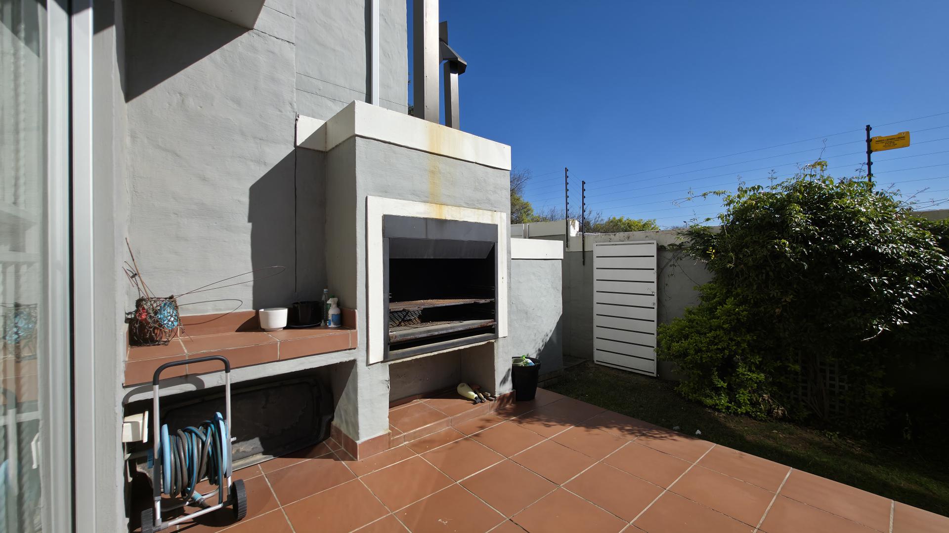 Backyard of property in Ferndale - JHB