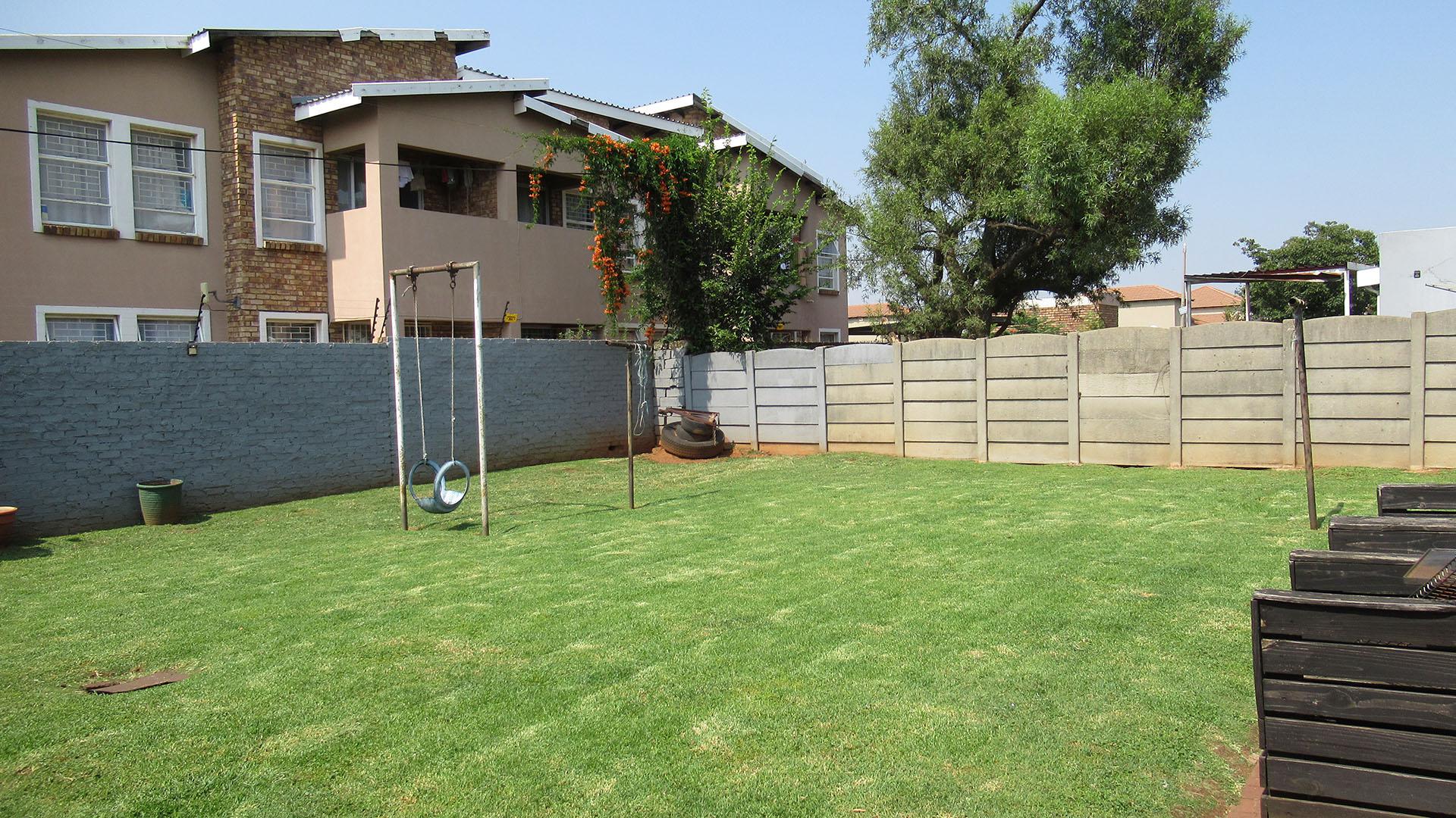 Backyard of property in Birch Acres