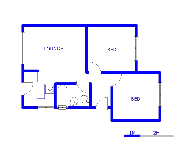 Ground Floor - 46m2 of property for sale in Evaton West