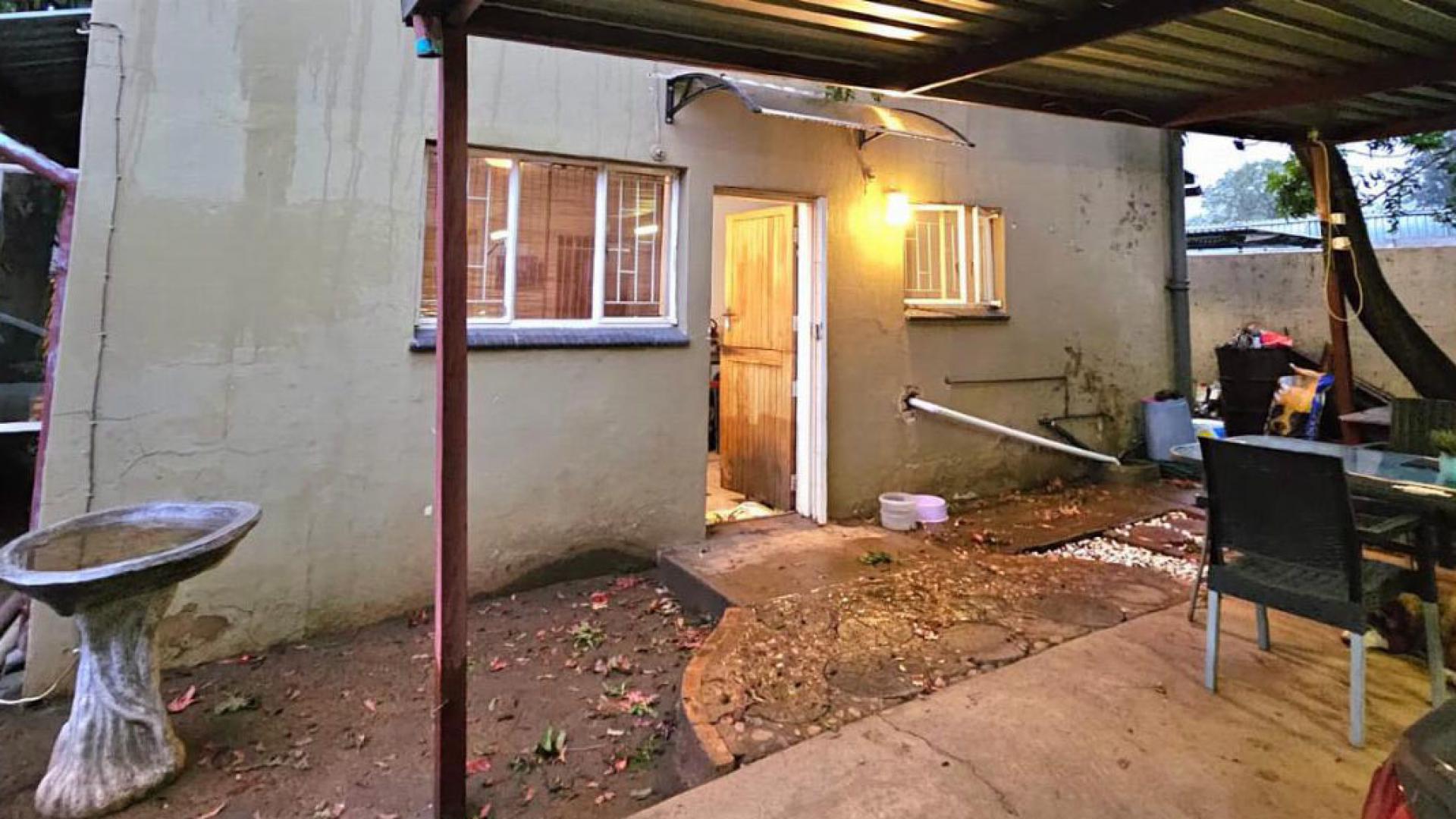 Backyard of property in Pretoria North