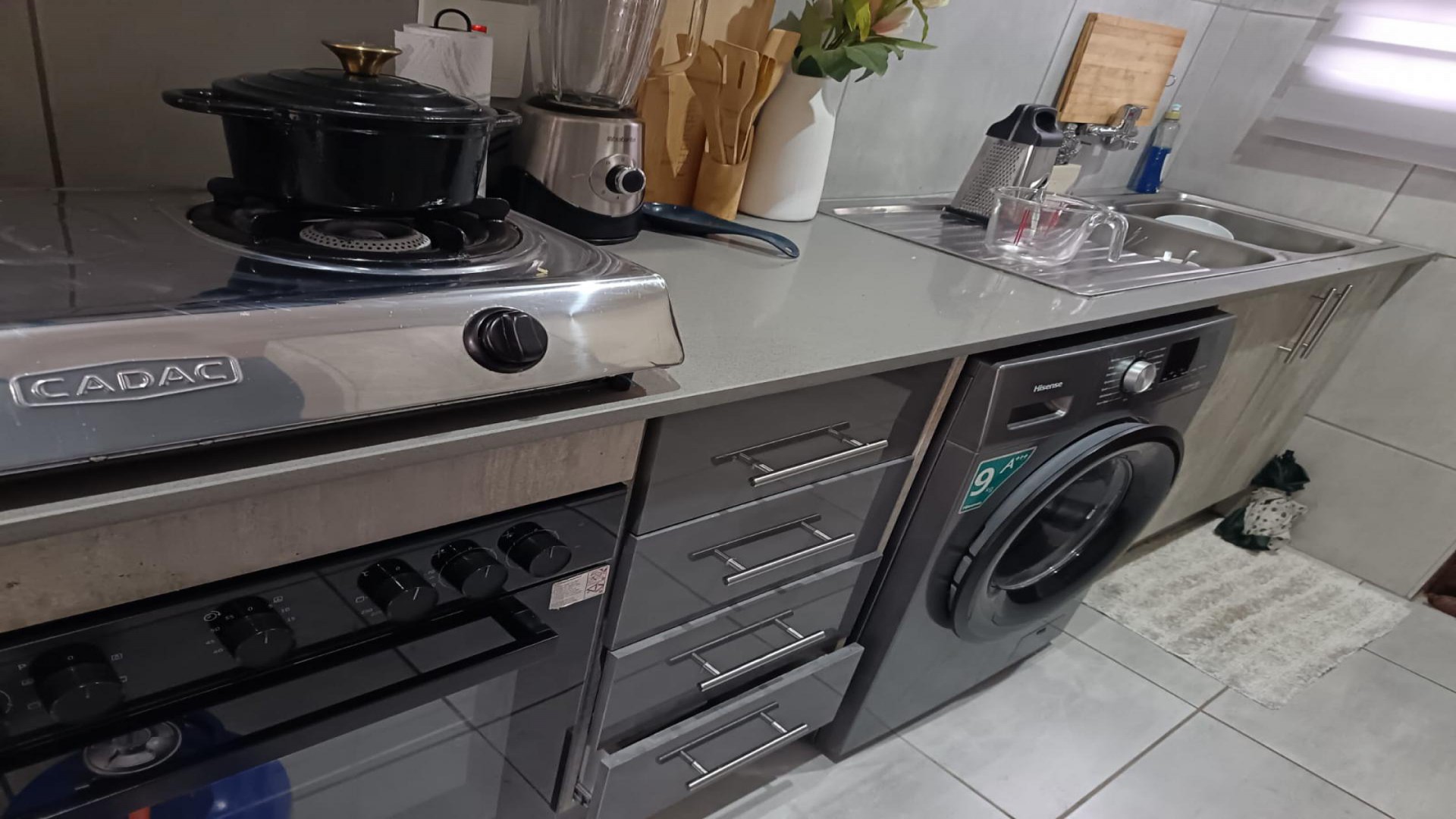 Kitchen of property in Pretoria North