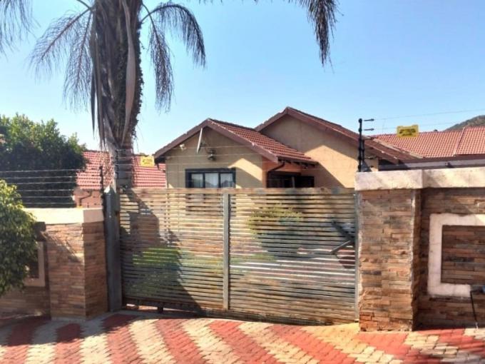 3 Bedroom House for Sale For Sale in Tlhabane West - MR698745