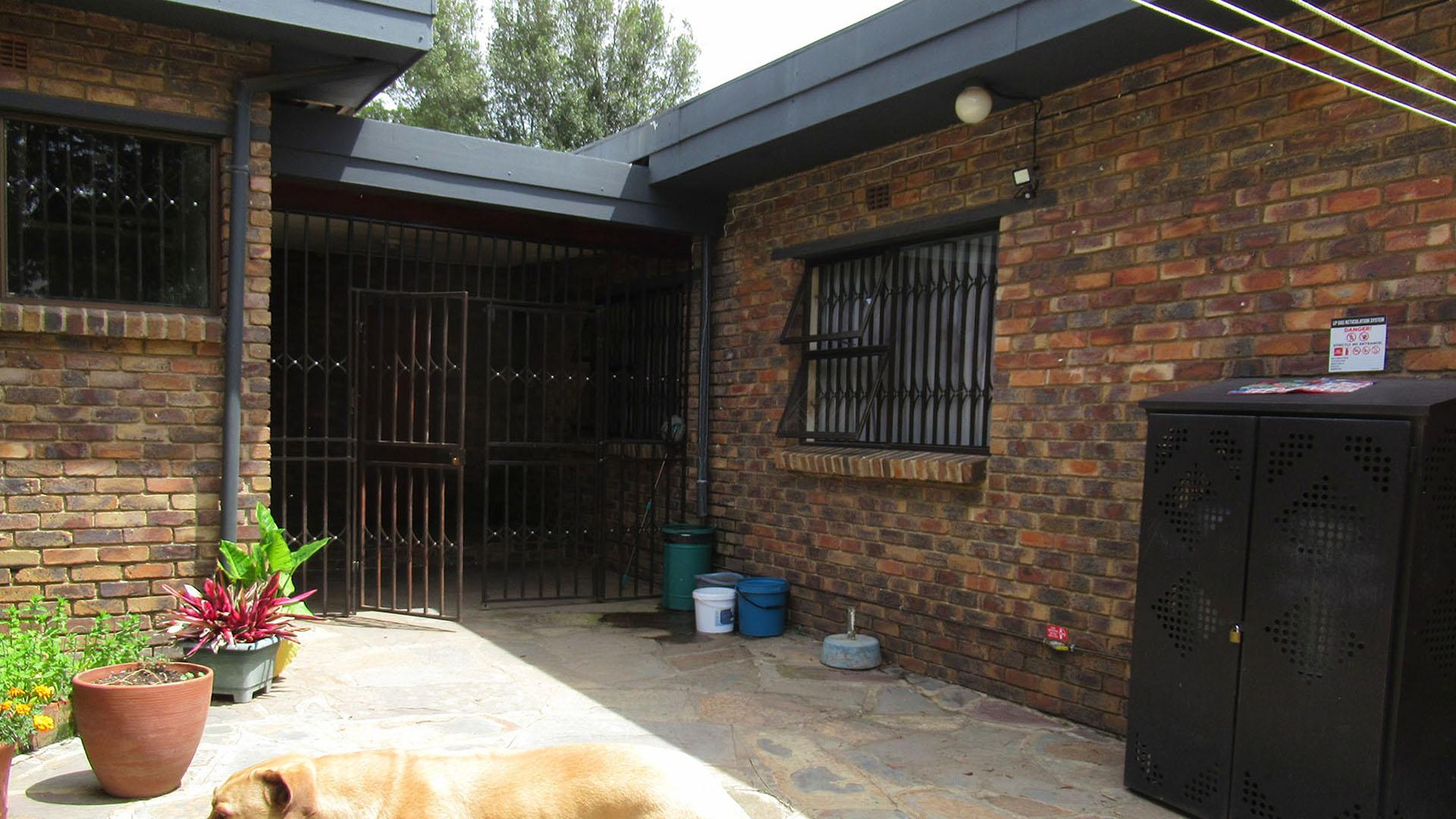 Backyard of property in Ferndale - JHB