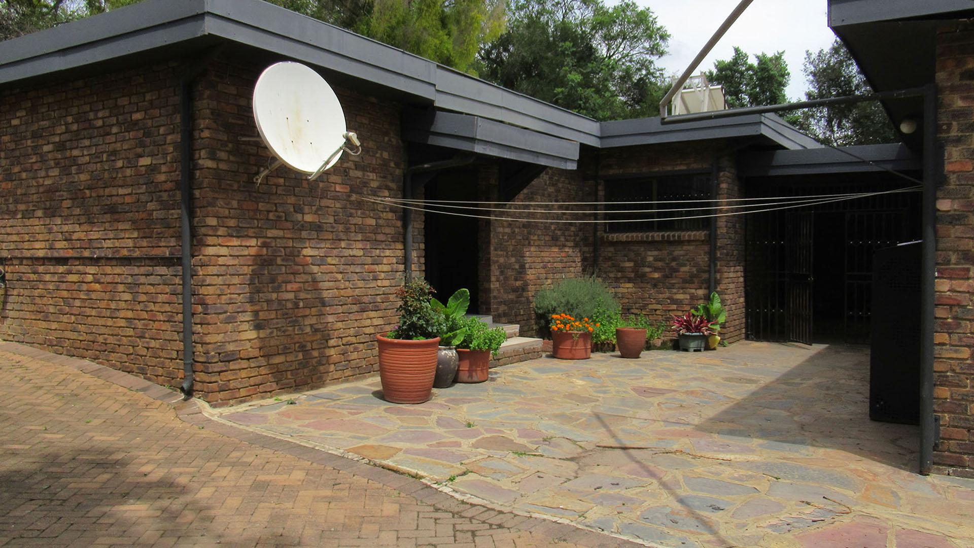 Backyard of property in Ferndale - JHB