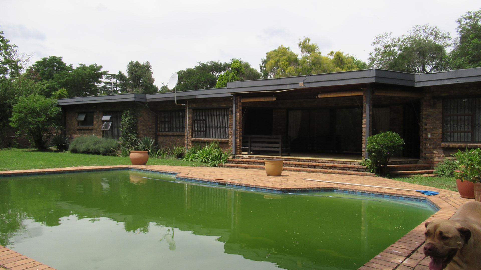 Backyard of property in Ferndale - JHB