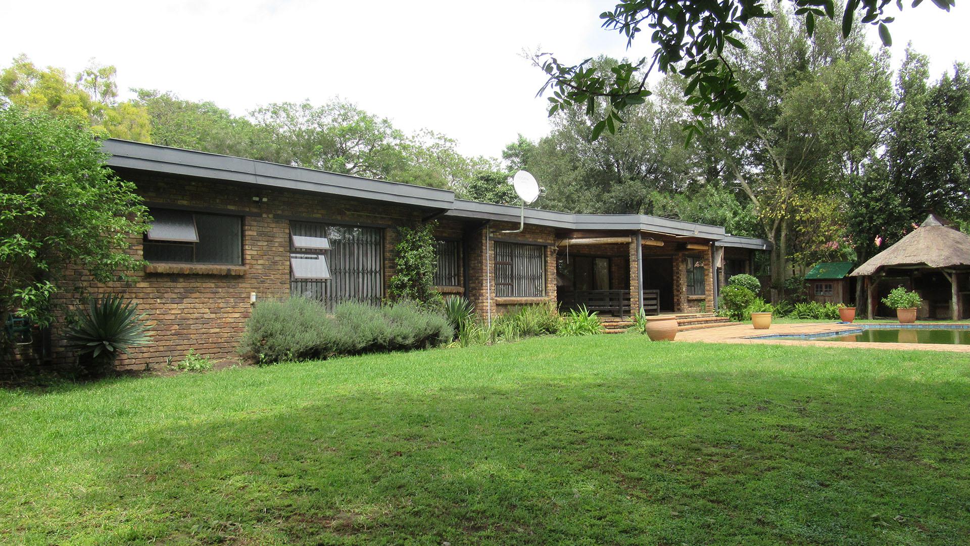 Backyard of property in Ferndale - JHB