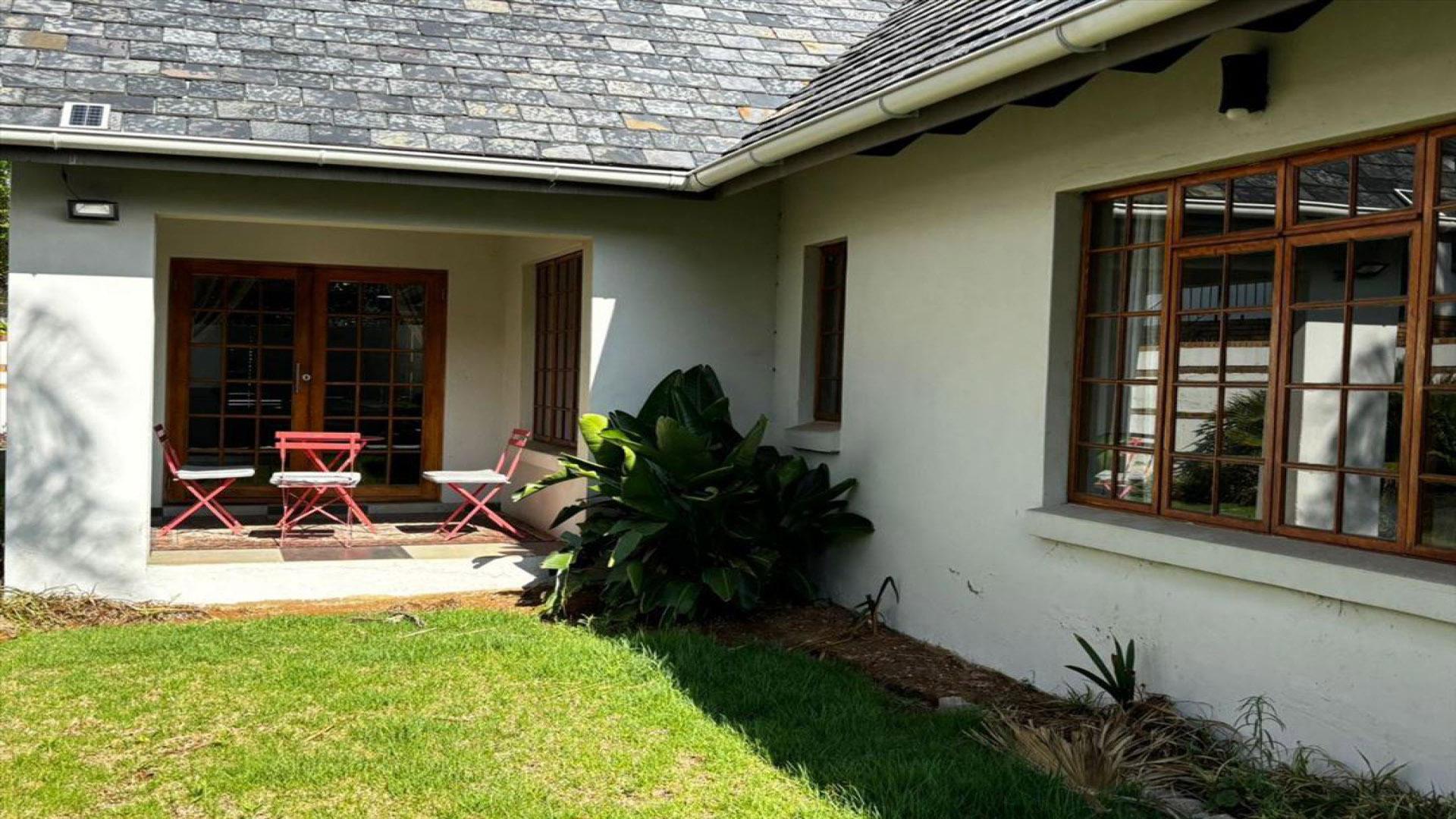 Patio of property in Benoni