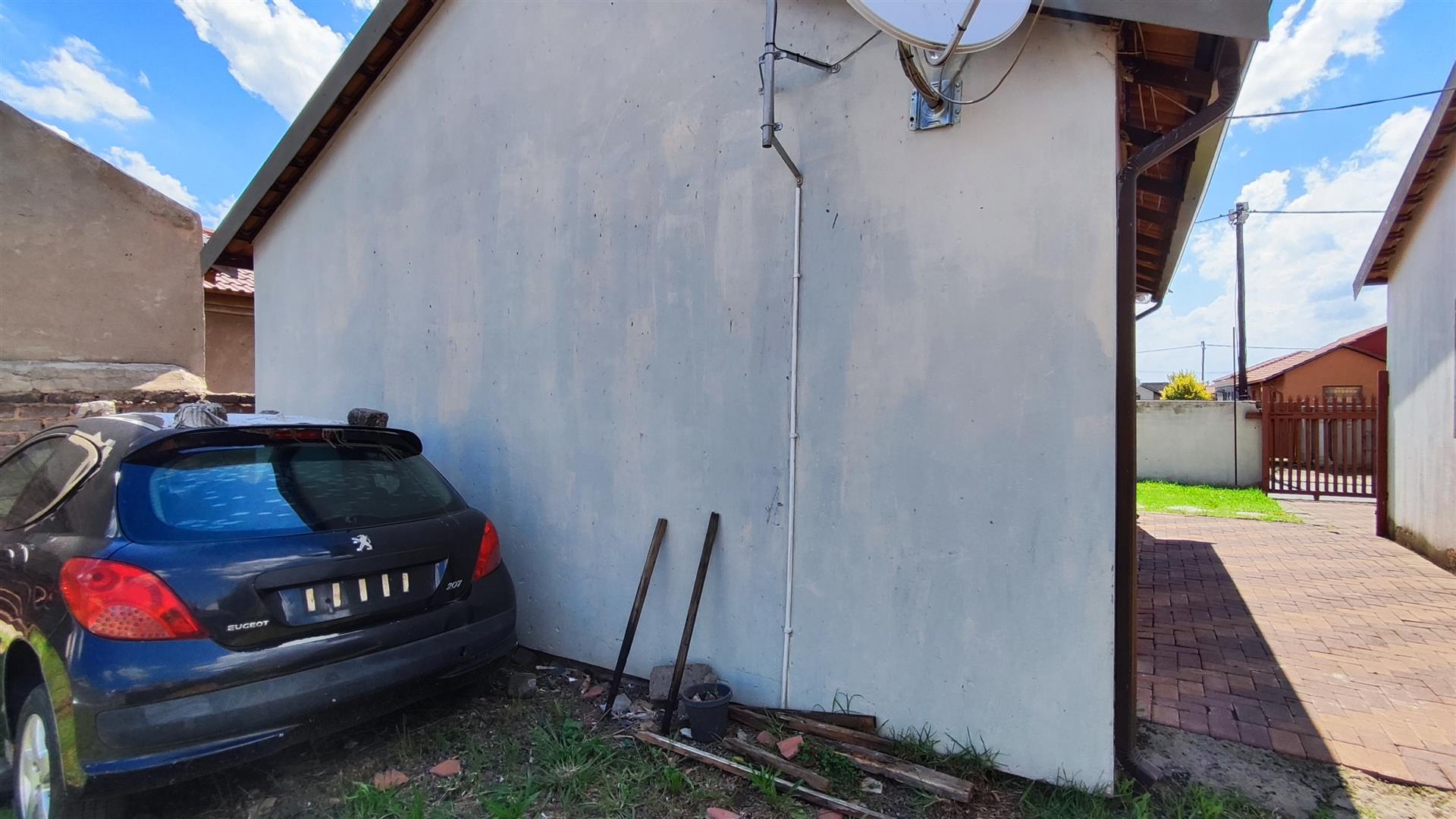 Backyard of property in Golden Gardens