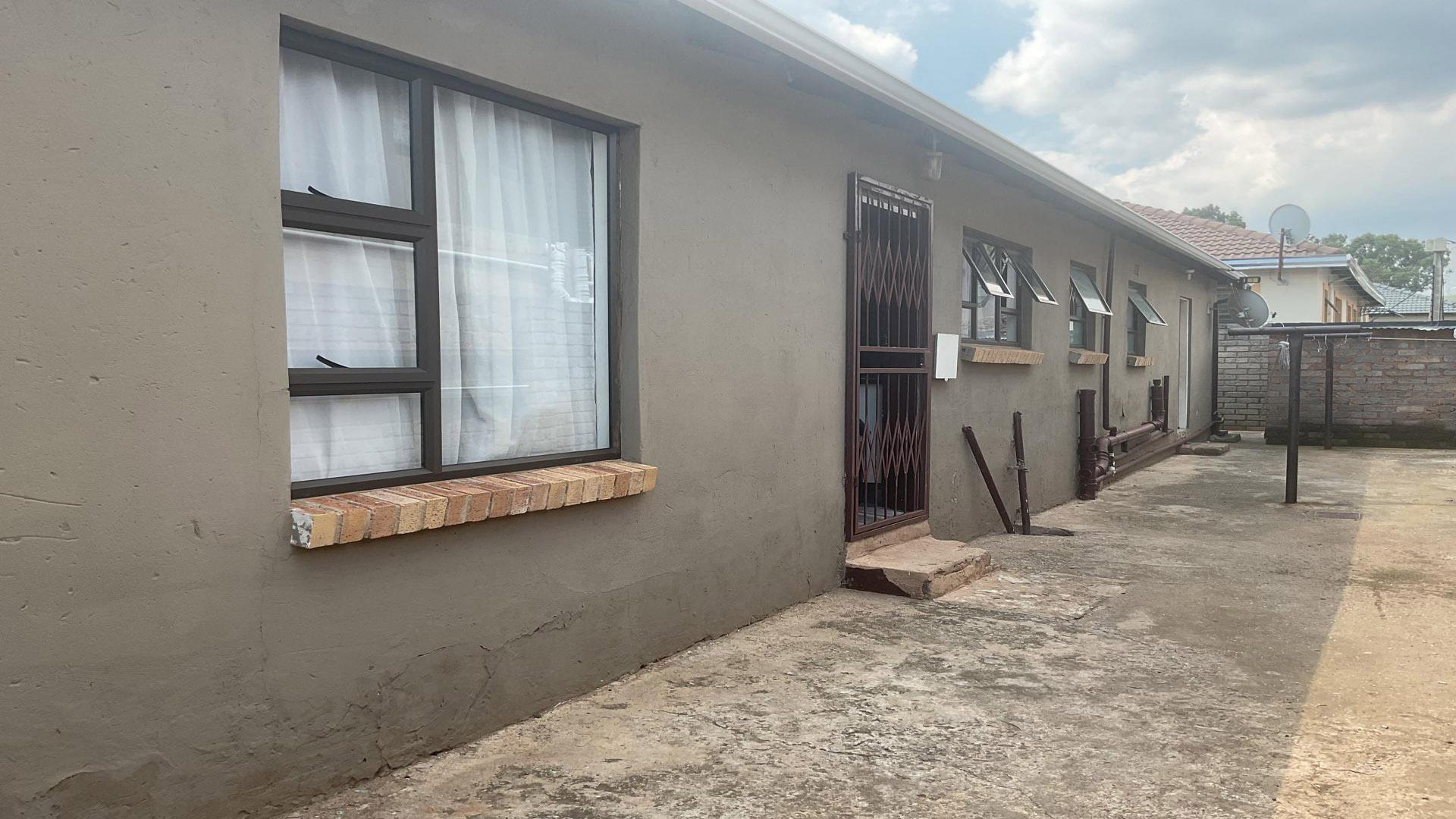 Backyard of property in Riverlea - JHB