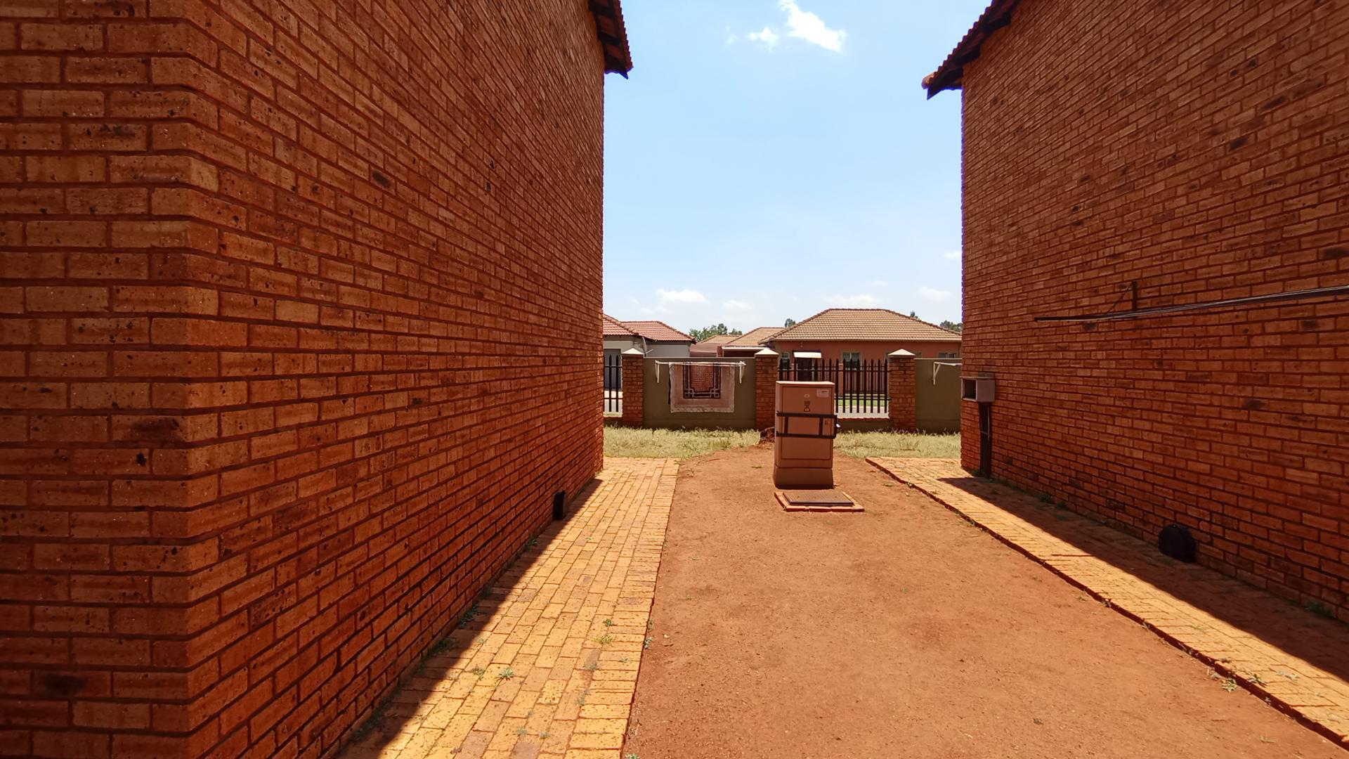 Backyard of property in Pretoria North