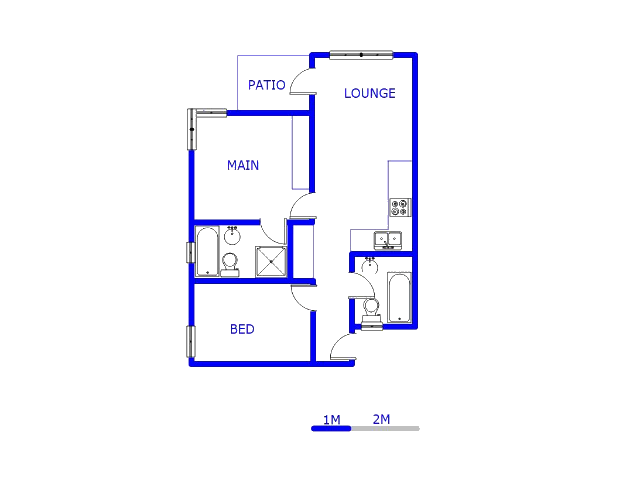 Ground Floor - 54m2 of property for sale in Paulshof