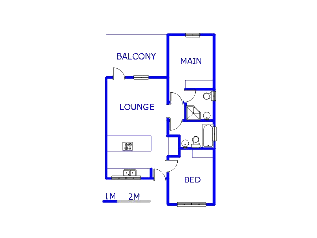 1st Floor - 79m2 of property for sale in Albertsdal