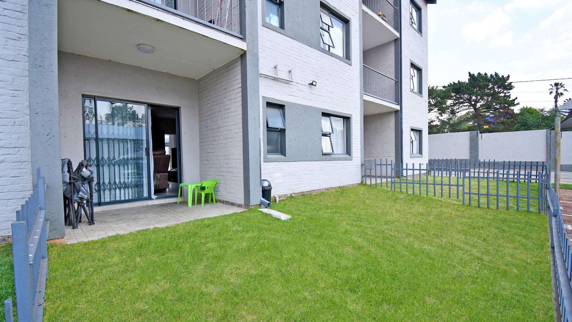 Backyard of property in Rynfield