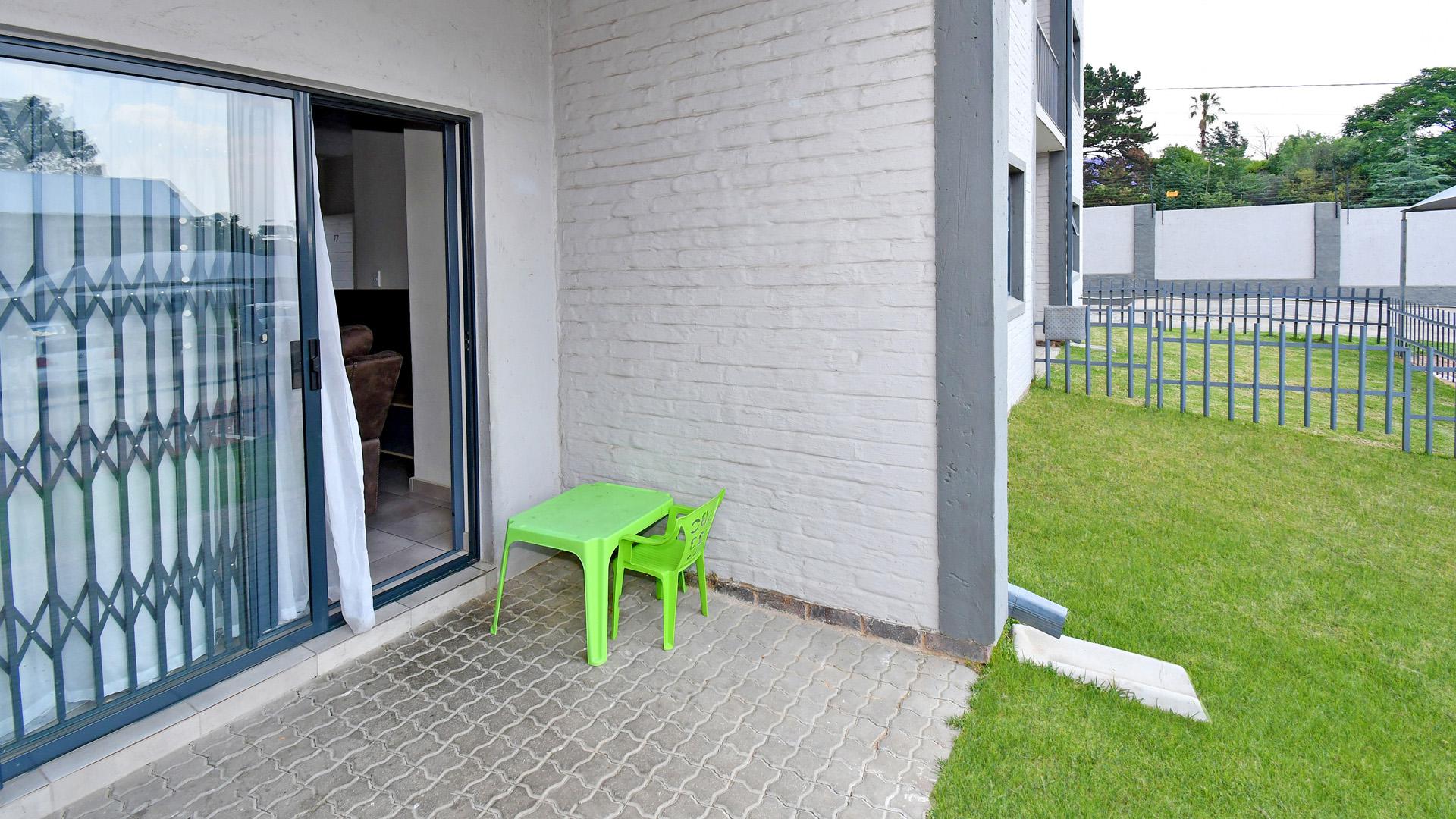 Patio of property in Rynfield