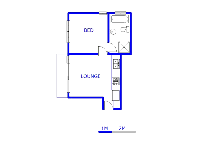 Ground Floor - 38m2 of property for sale in Westlake View