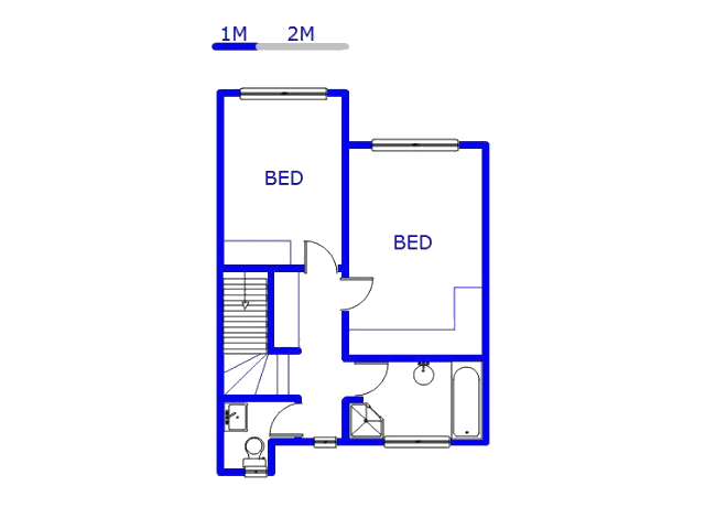 1st Floor - 52m2 of property for sale in Boksburg South