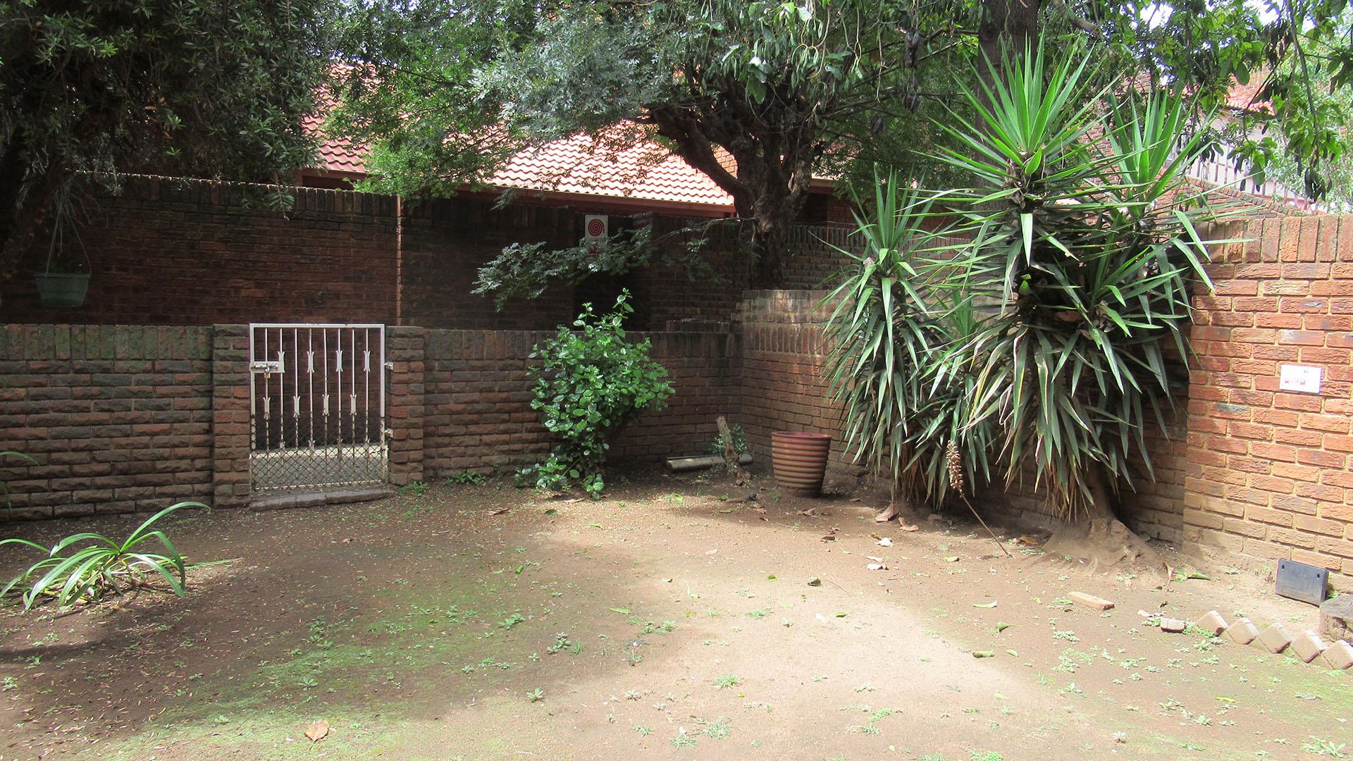 Backyard of property in Boksburg South