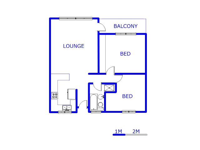 Ground Floor - 74m2 of property for sale in Krugersdorp
