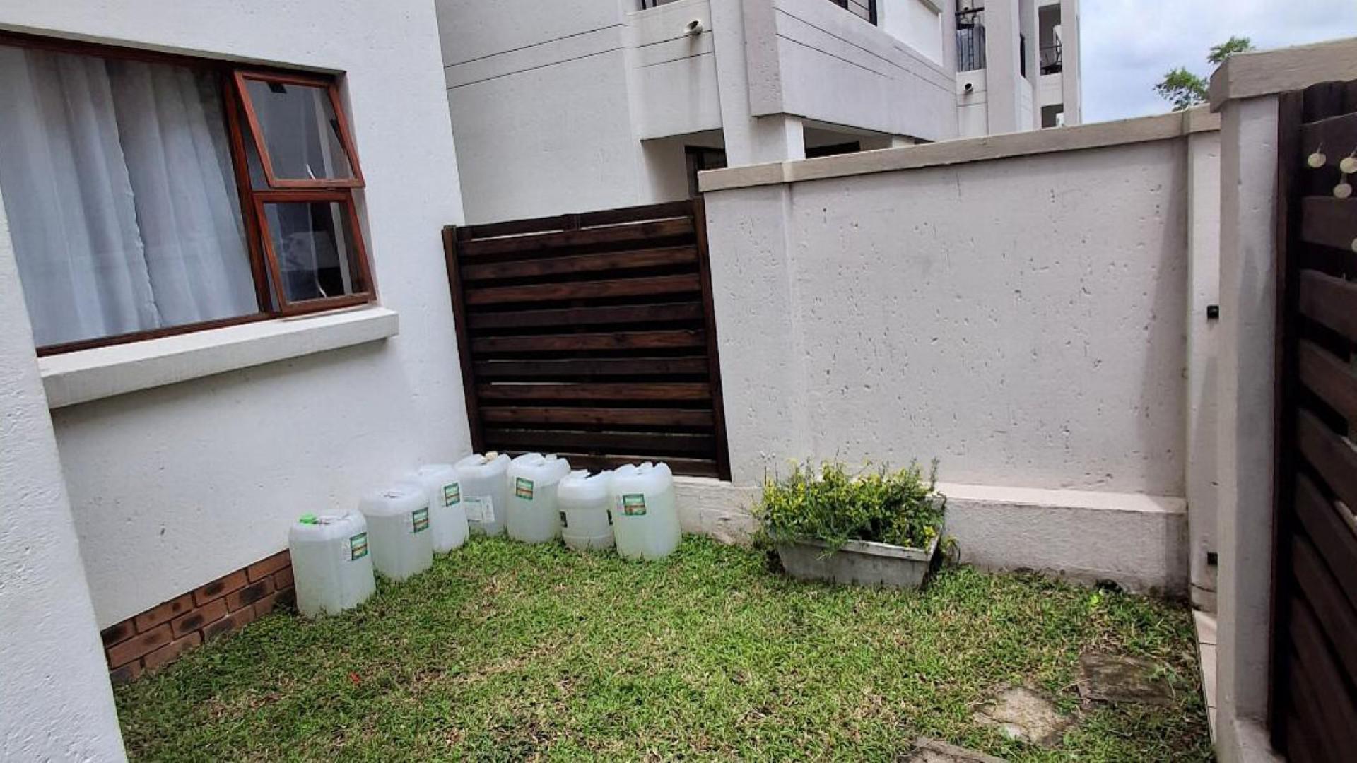 Backyard of property in Ferndale - JHB