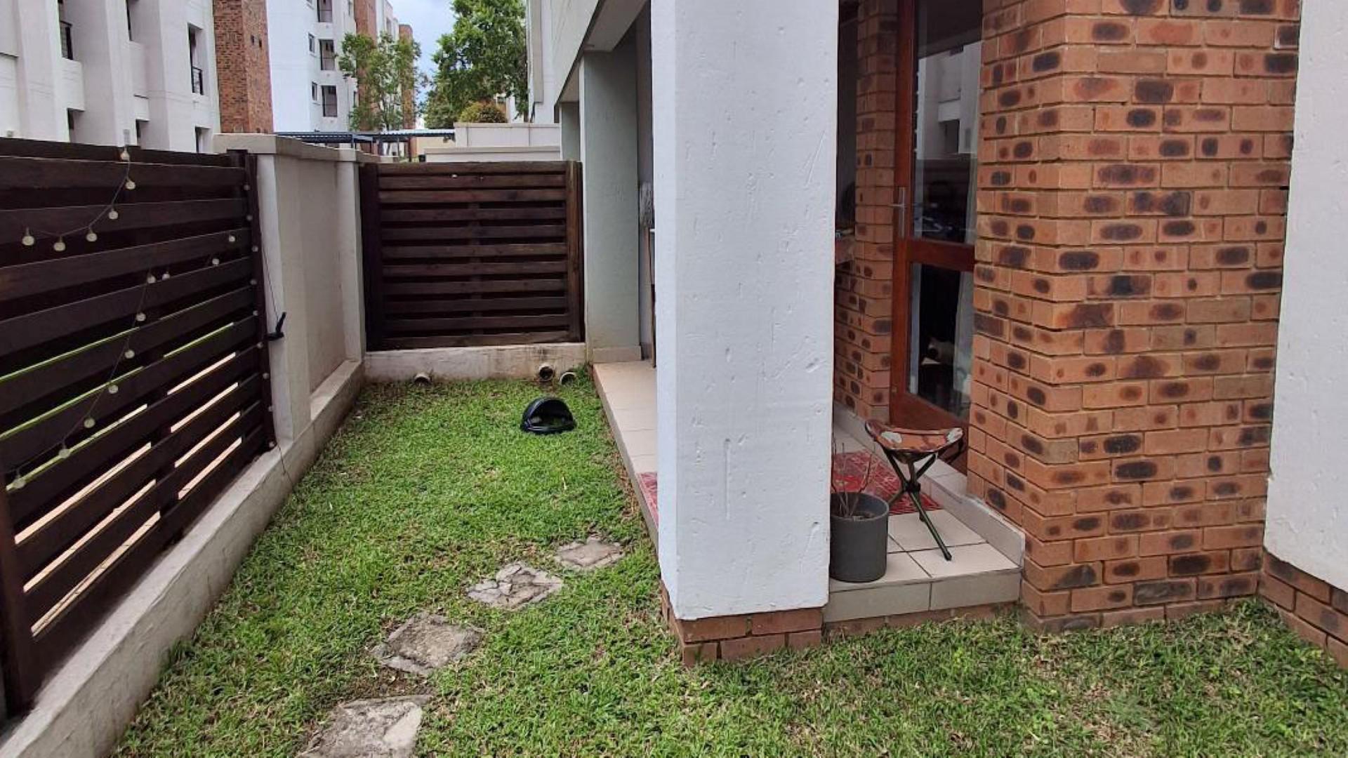 Backyard of property in Ferndale - JHB