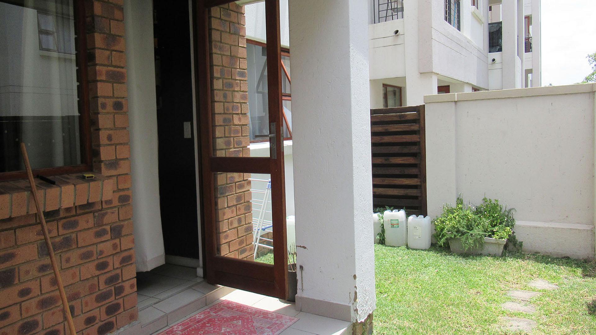 Backyard of property in Ferndale - JHB