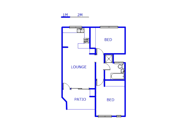 Ground Floor - 72m2 of property for sale in Glenvista