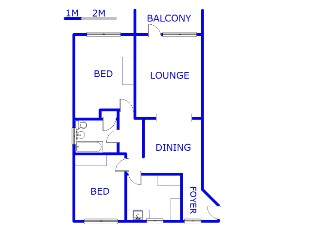 Ground Floor - 96m2 of property for sale in Lambton