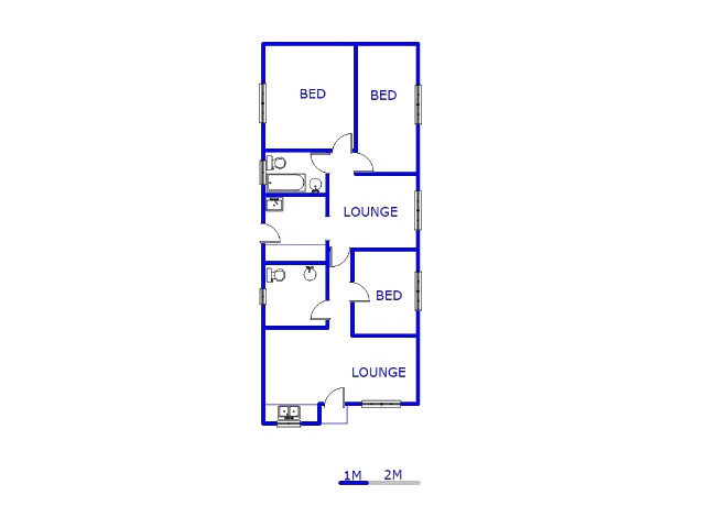 Ground Floor - 83m2 of property for sale in Azaadville Gardens