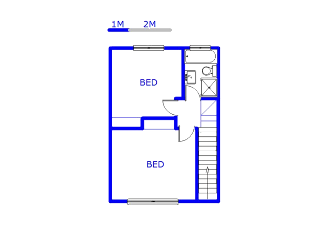 1st Floor - 42m2 of property for sale in Florida
