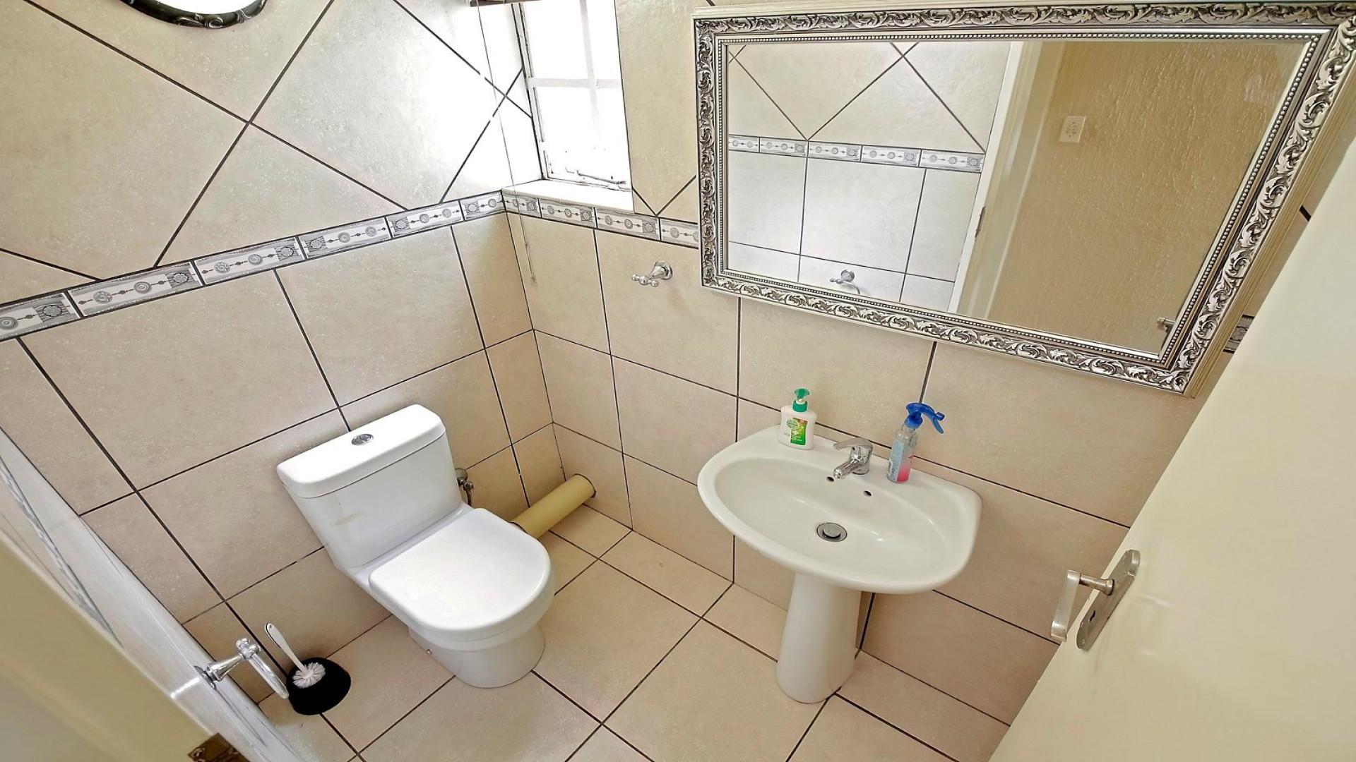 Guest Toilet of property in Ermelo