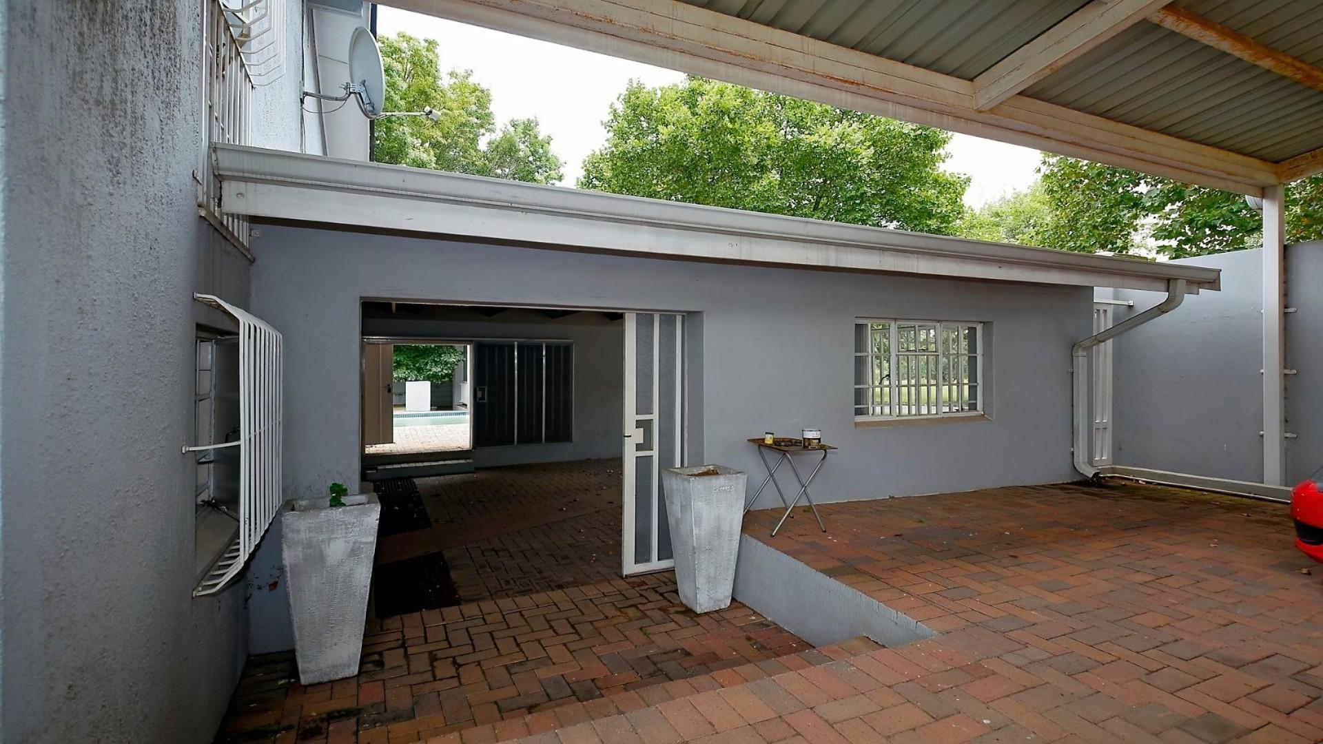 Backyard of property in Ermelo