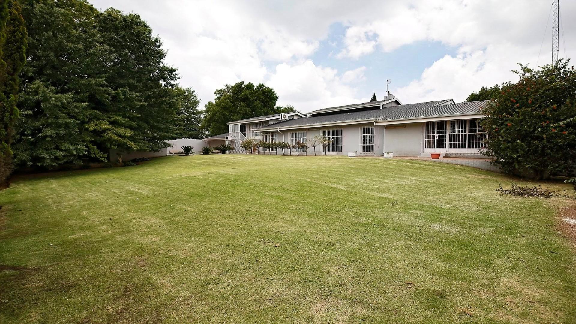 Backyard of property in Ermelo