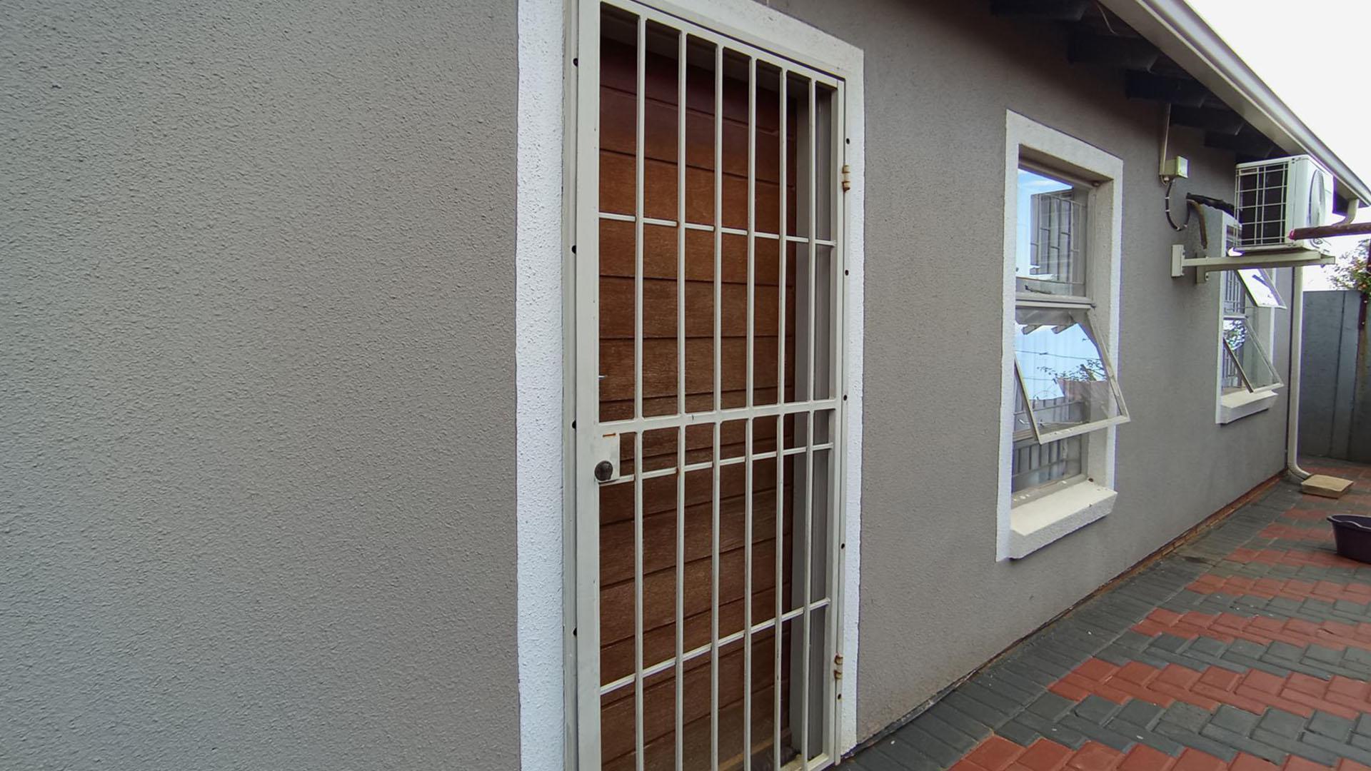 Backyard of property in Lotus Gardens