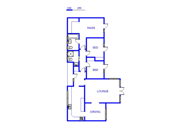 Ground Floor - 132m2 of property for sale in Birchleigh