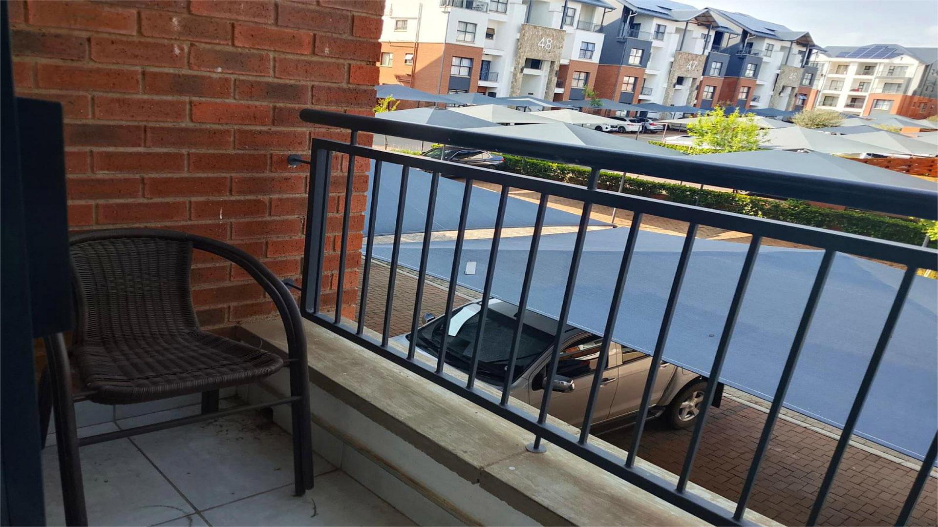 Balcony of property in Zwartkoppies