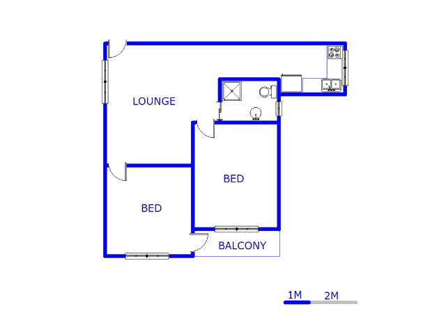 Ground Floor - 73m2 of property for sale in Florida