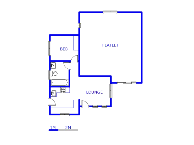 Ground Floor - 96m2 of property for sale in Protea Glen