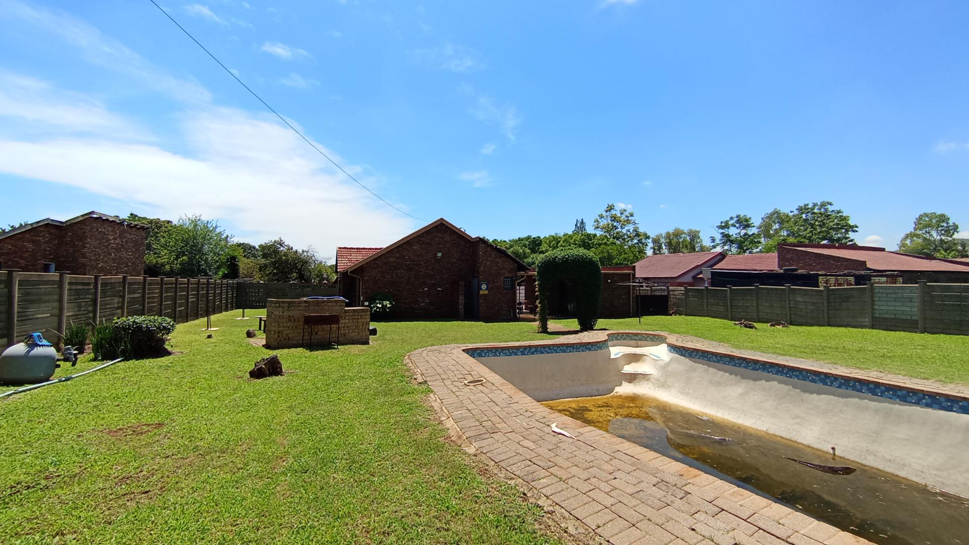 Backyard of property in Karenpark