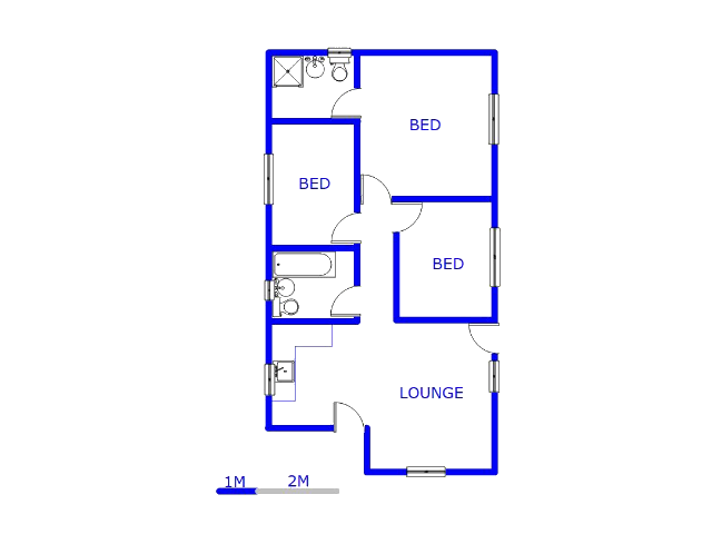 Ground Floor - 64m2 of property for sale in Dawn Park