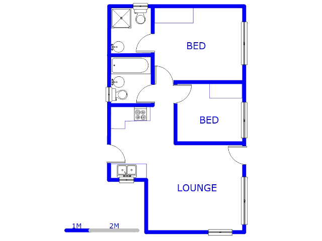 Ground Floor - 51m2 of property for sale in Albertsdal