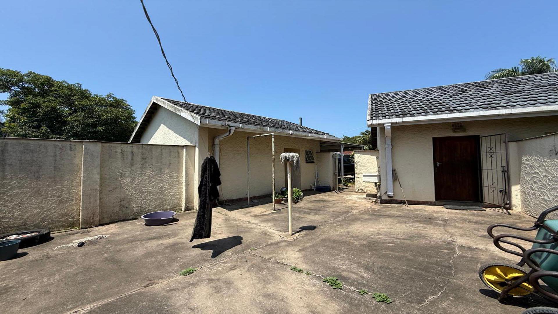 Backyard of property in Richards Bay