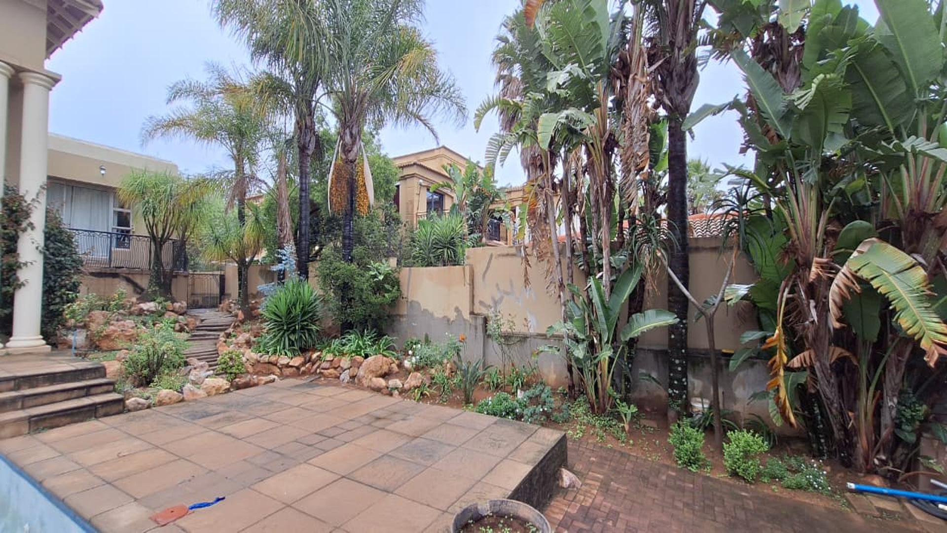 Backyard of property in Noordheuwel