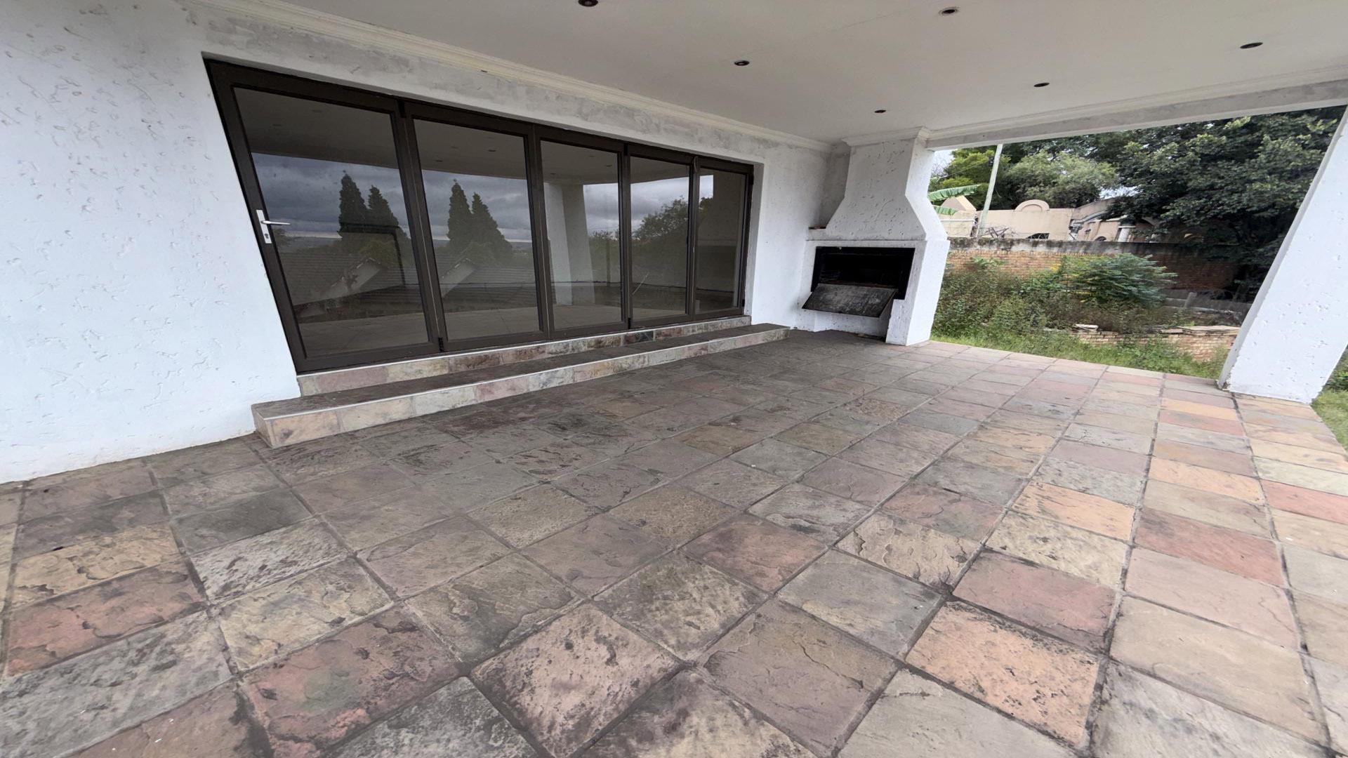 Braai Area of property in Modelpark