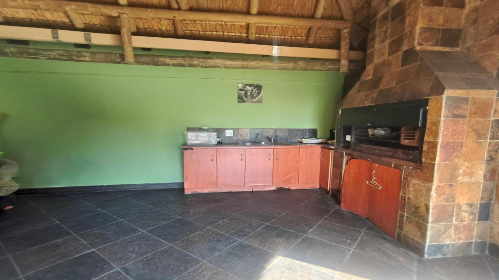 Braai Area of property in Safarituine