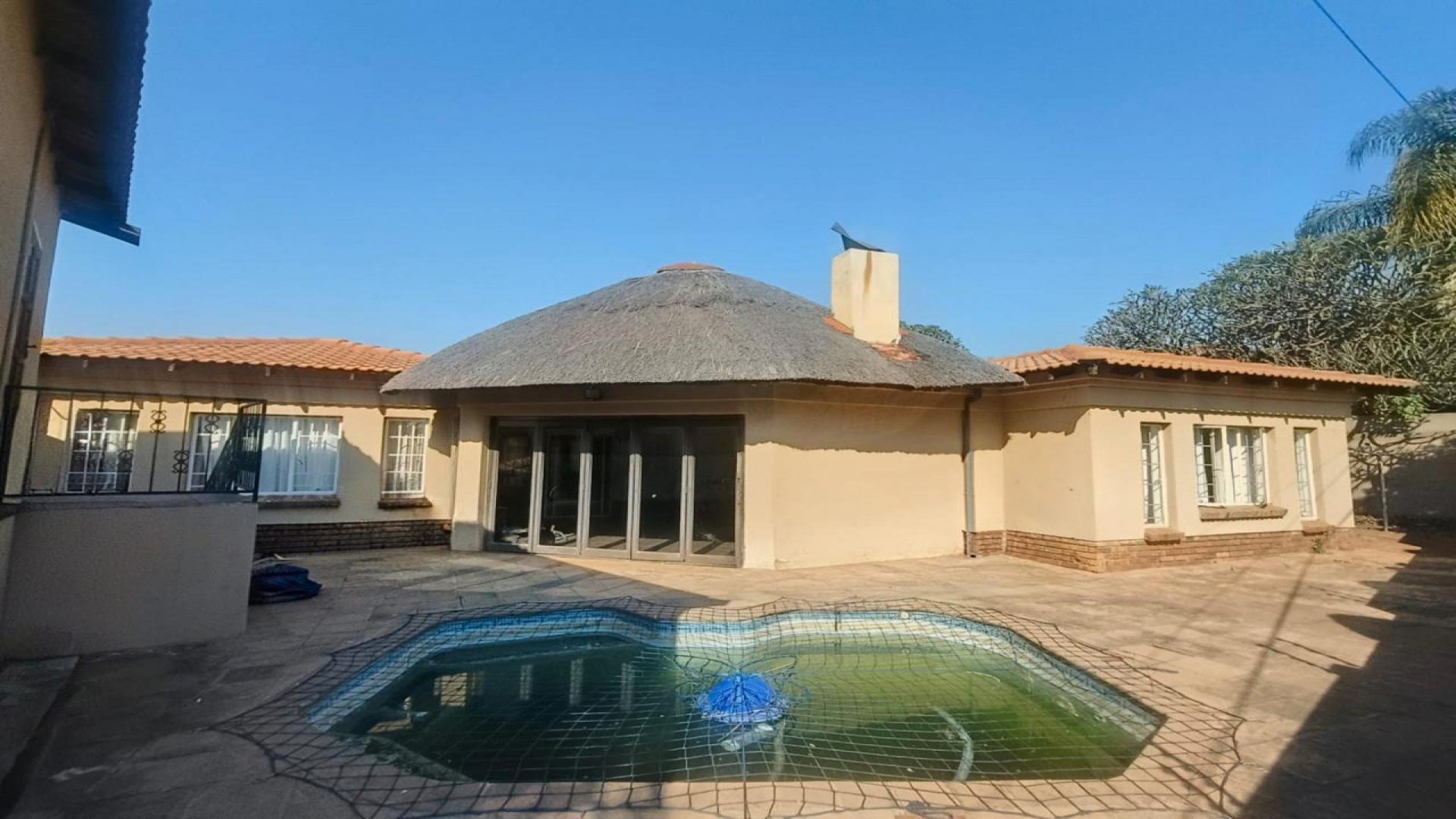 Backyard of property in Safarituine
